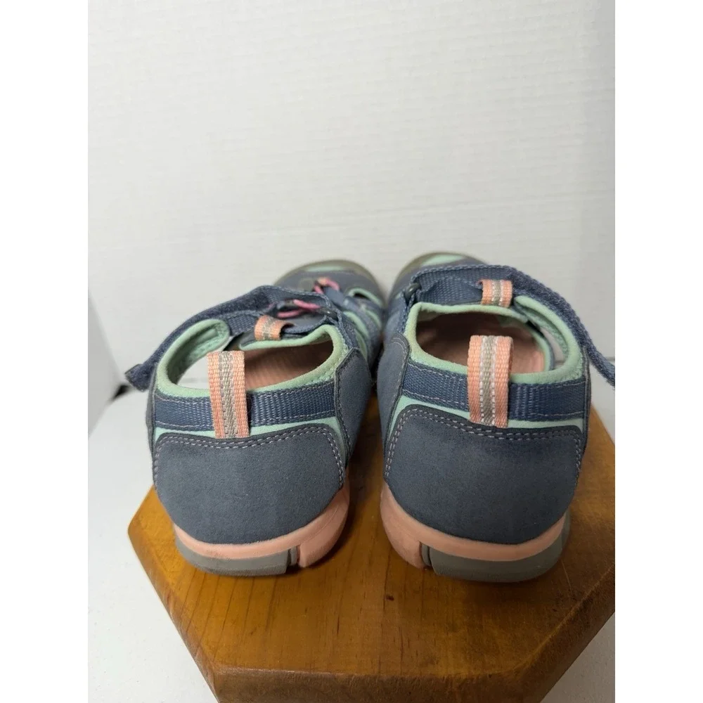 KEEN Kids Outdoor Sport‎ Sandals Blue Green Pink Size US 5 Youth Adjustable